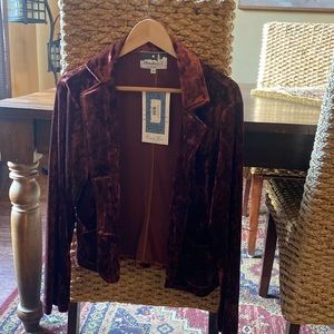 Crushed Velvet Jacket